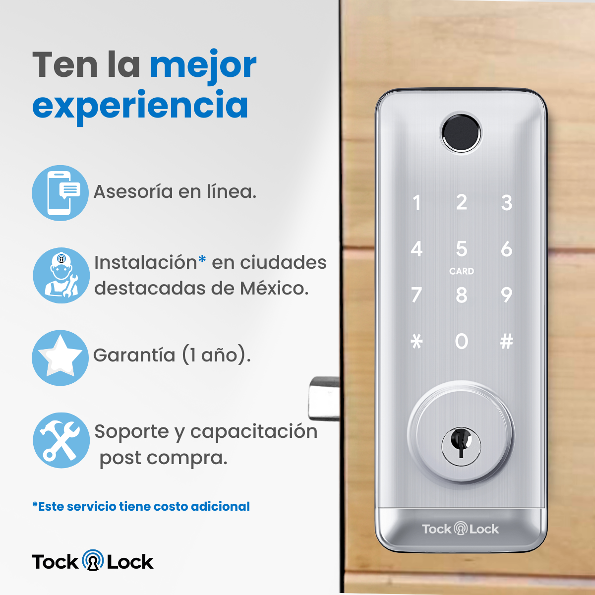 Cerradura Inteligente TOCK250X-TS