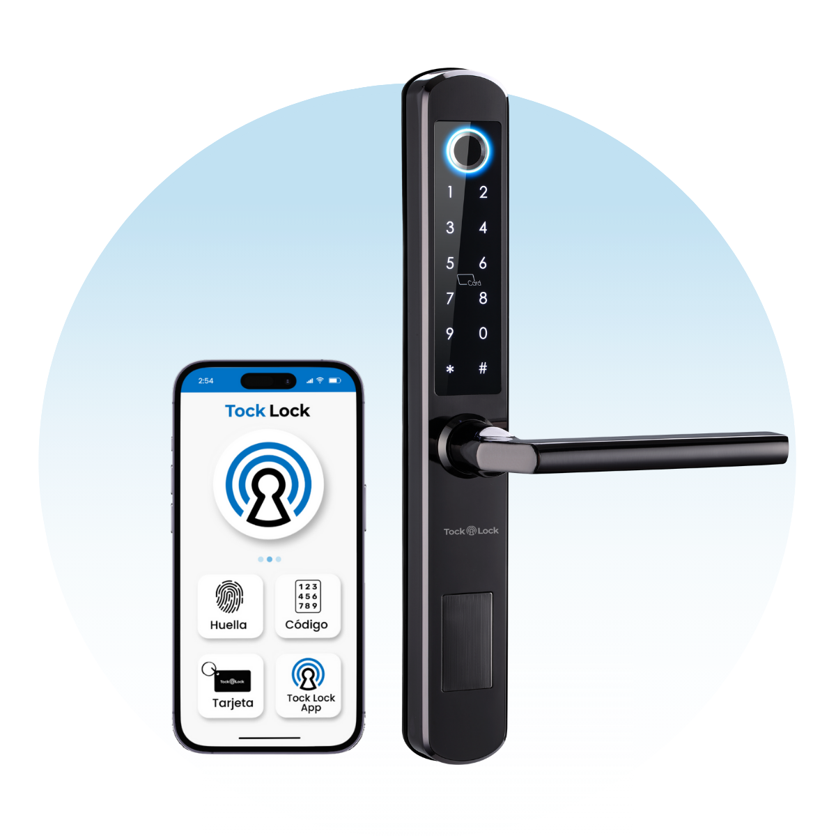 Cerradura Inteligente Puerta Corrediza TLX07-TL