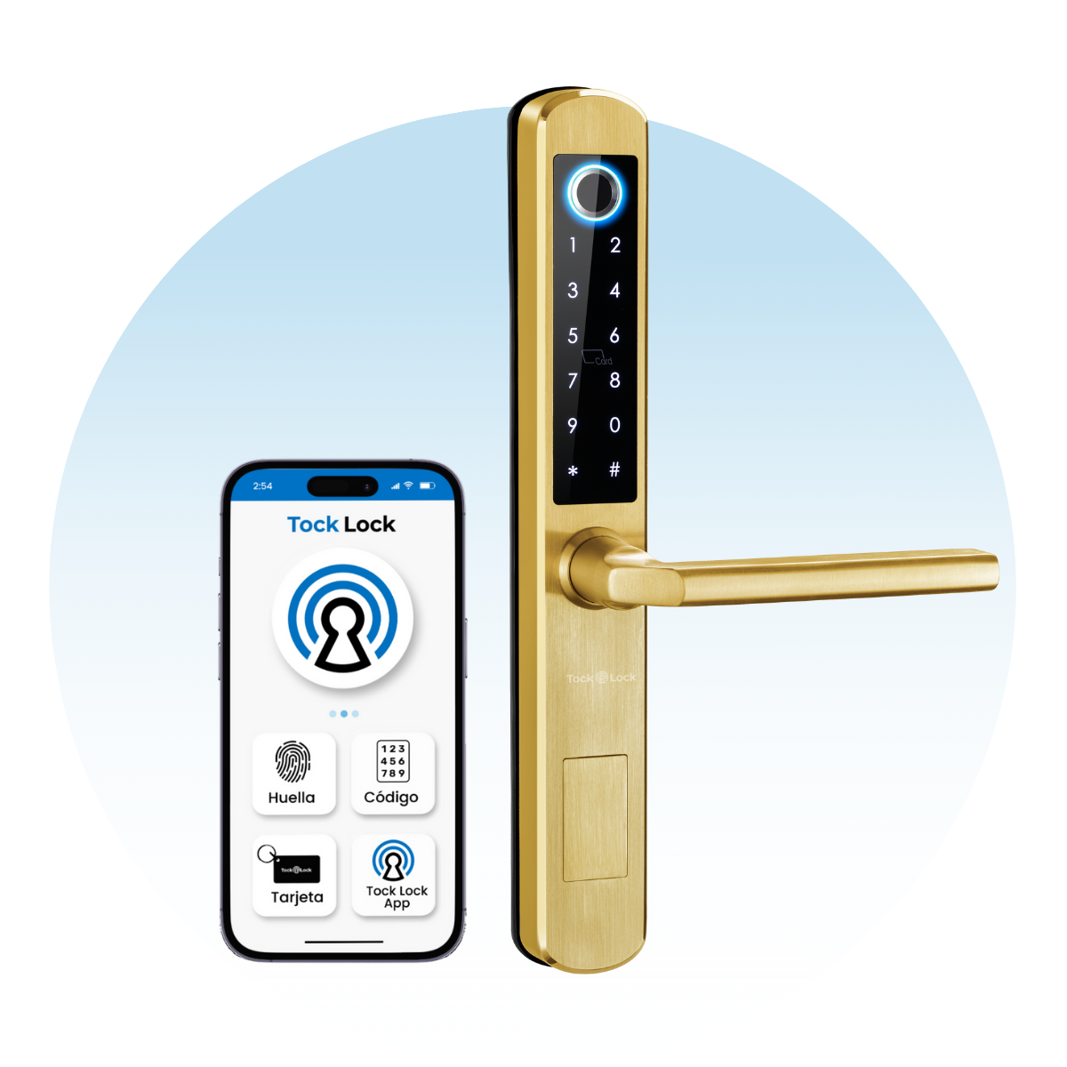 Cerradura Inteligente Puerta Corrediza TLX07-TL