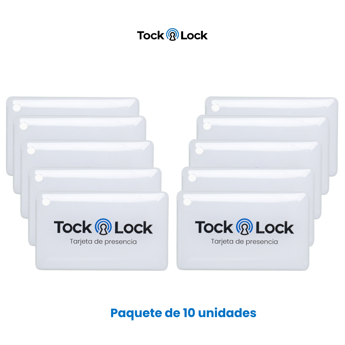 Tarjetas Llavero de Proximidad RFID - (10 U.)