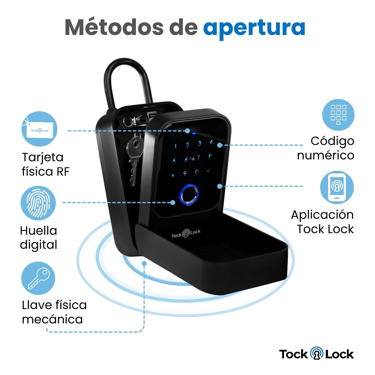 Caja de almacenamiento para llaves TOCK BOX X