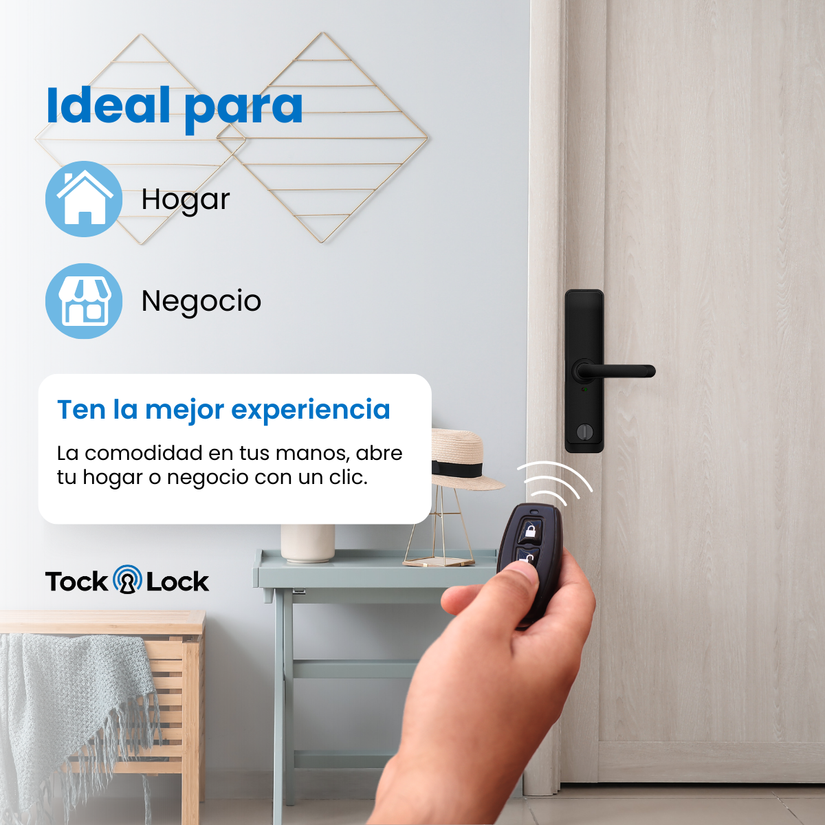 Control inalámbrico para cerraduras TL