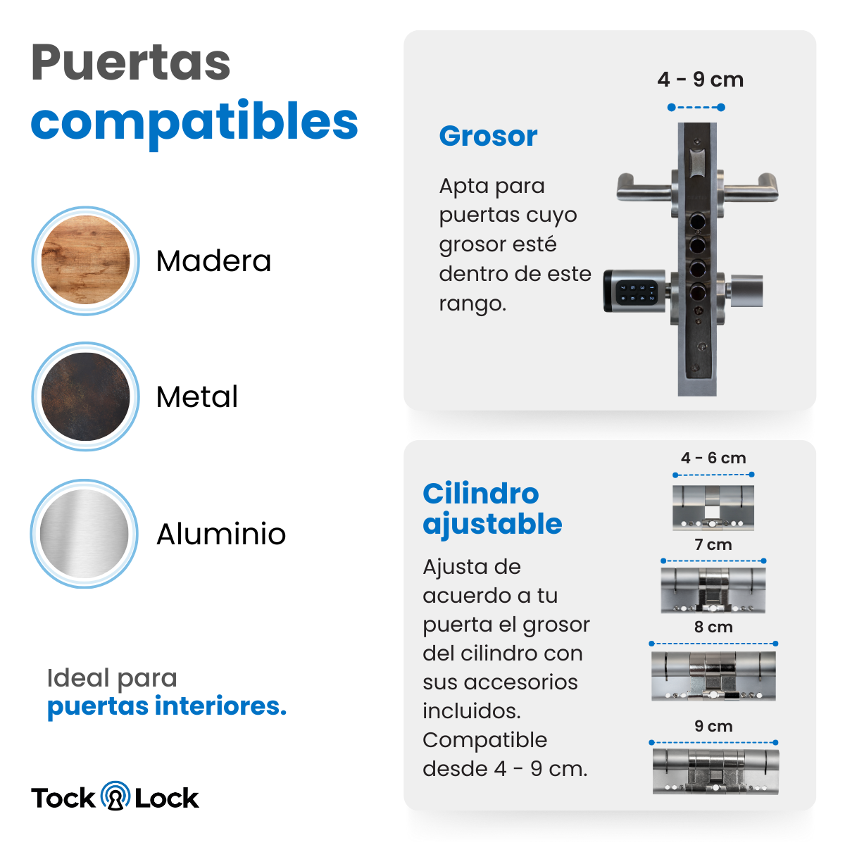 Cerradura Inteligente TOCK C -TL