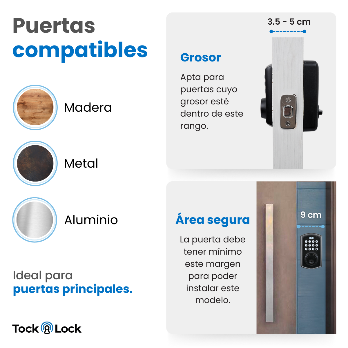Cerradura Inteligente TOCK LITE-TL