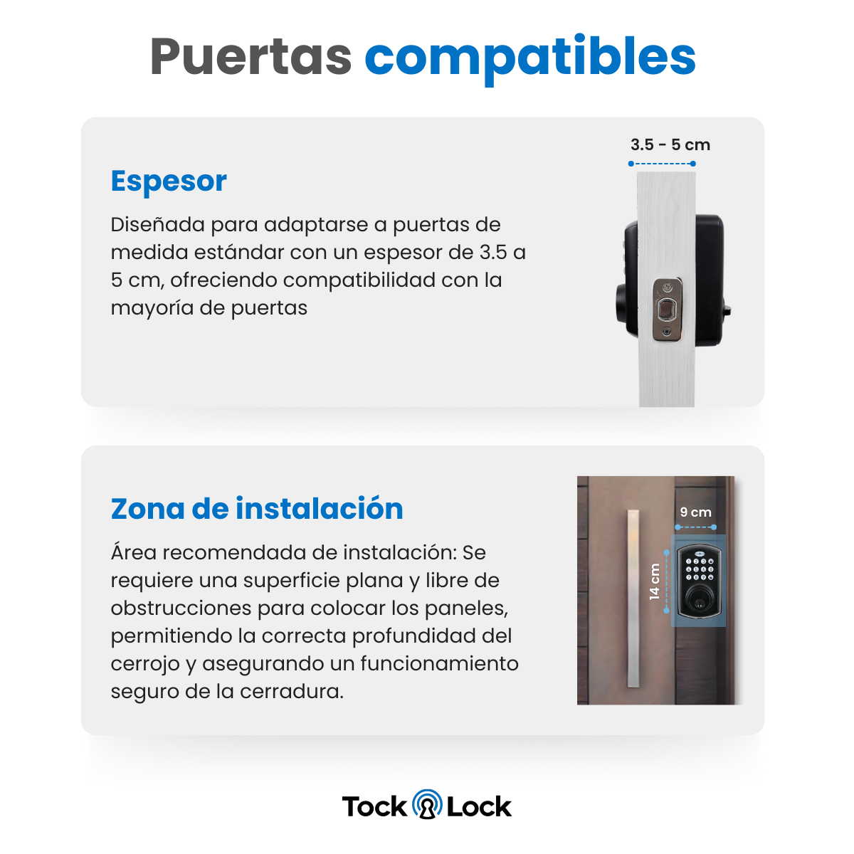 Cerradura Inteligente TOCK LITE-TL