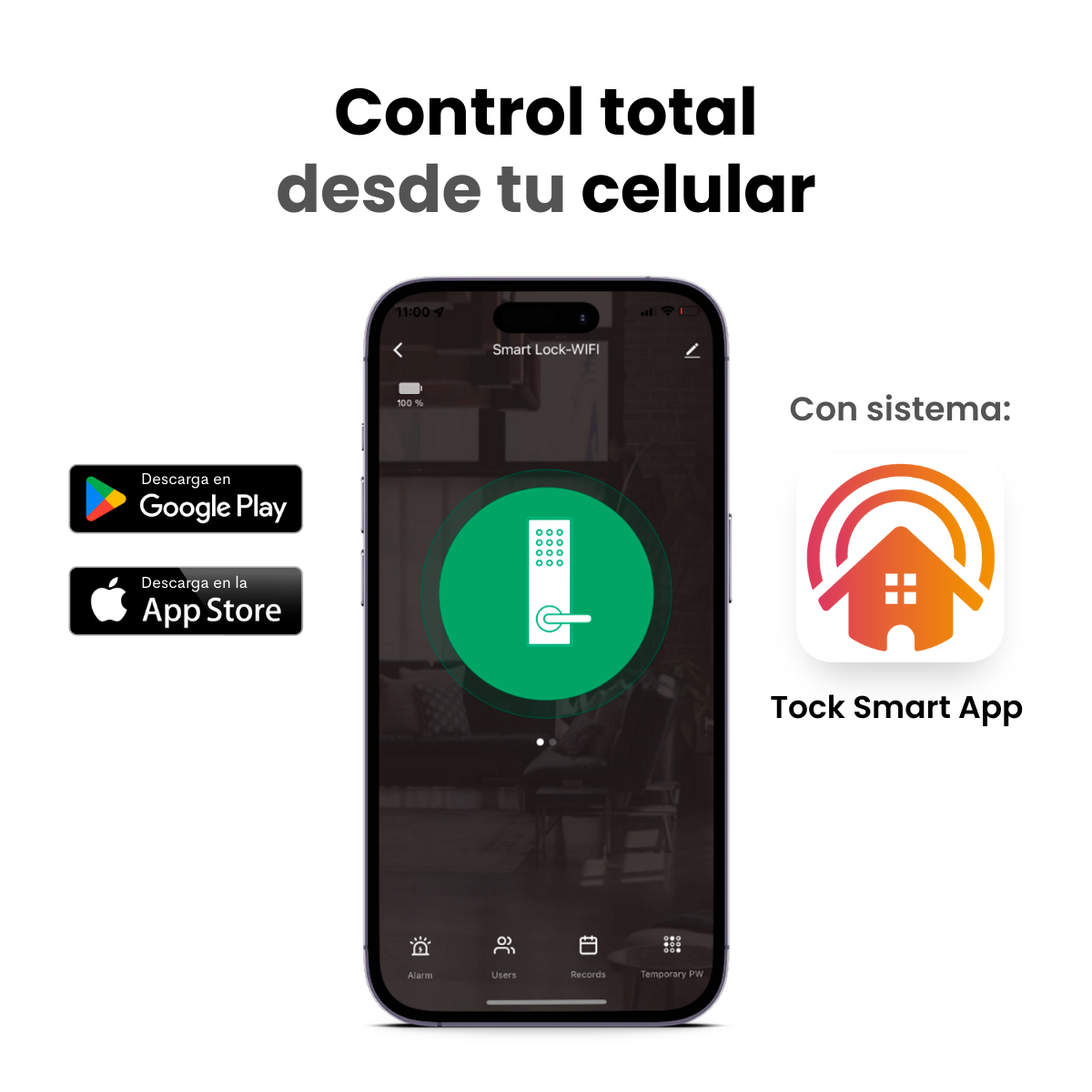 Cerradura Inteligente TLX02-TS