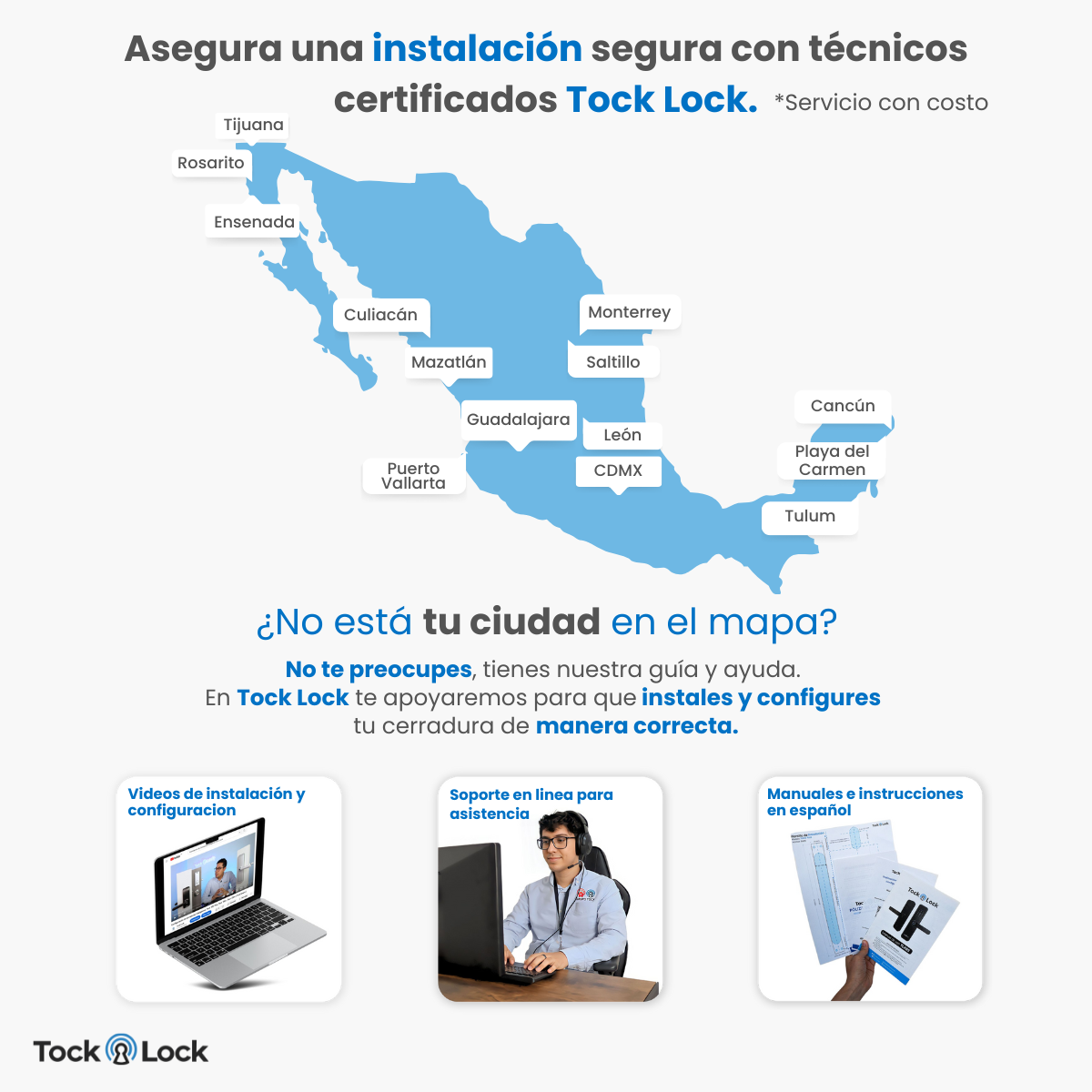 Cerradura Inteligente TOCK-C-TL