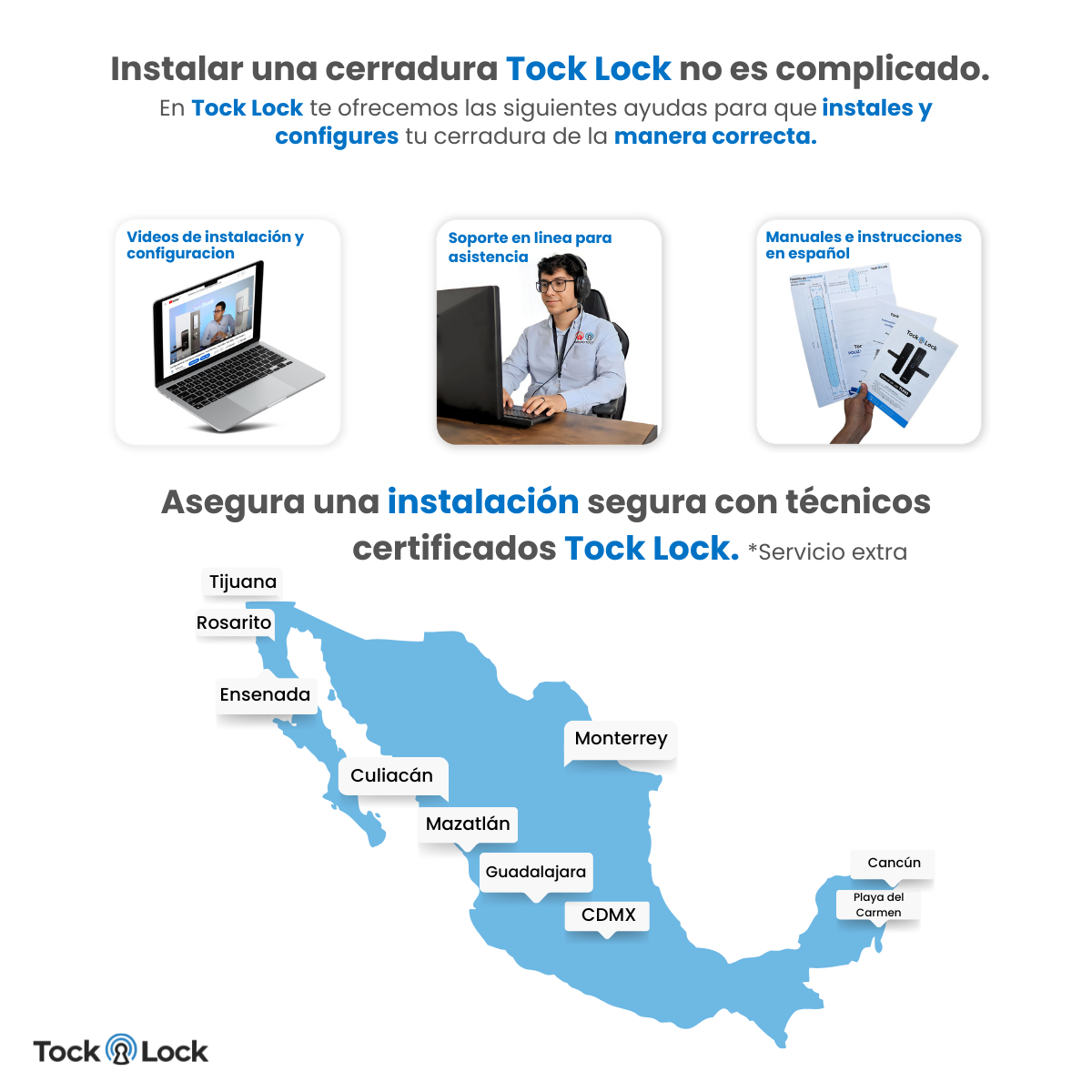 Cerradura Inteligente TOCK LITE-TL