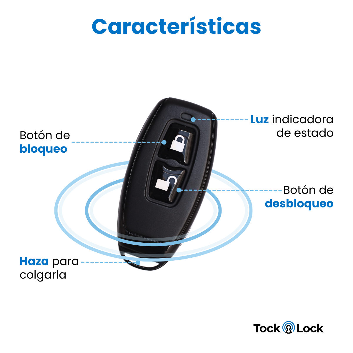 Control inalámbrico para cerraduras TL