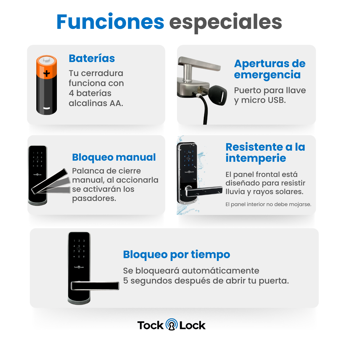 Cerradura Inteligente TLX01-TL