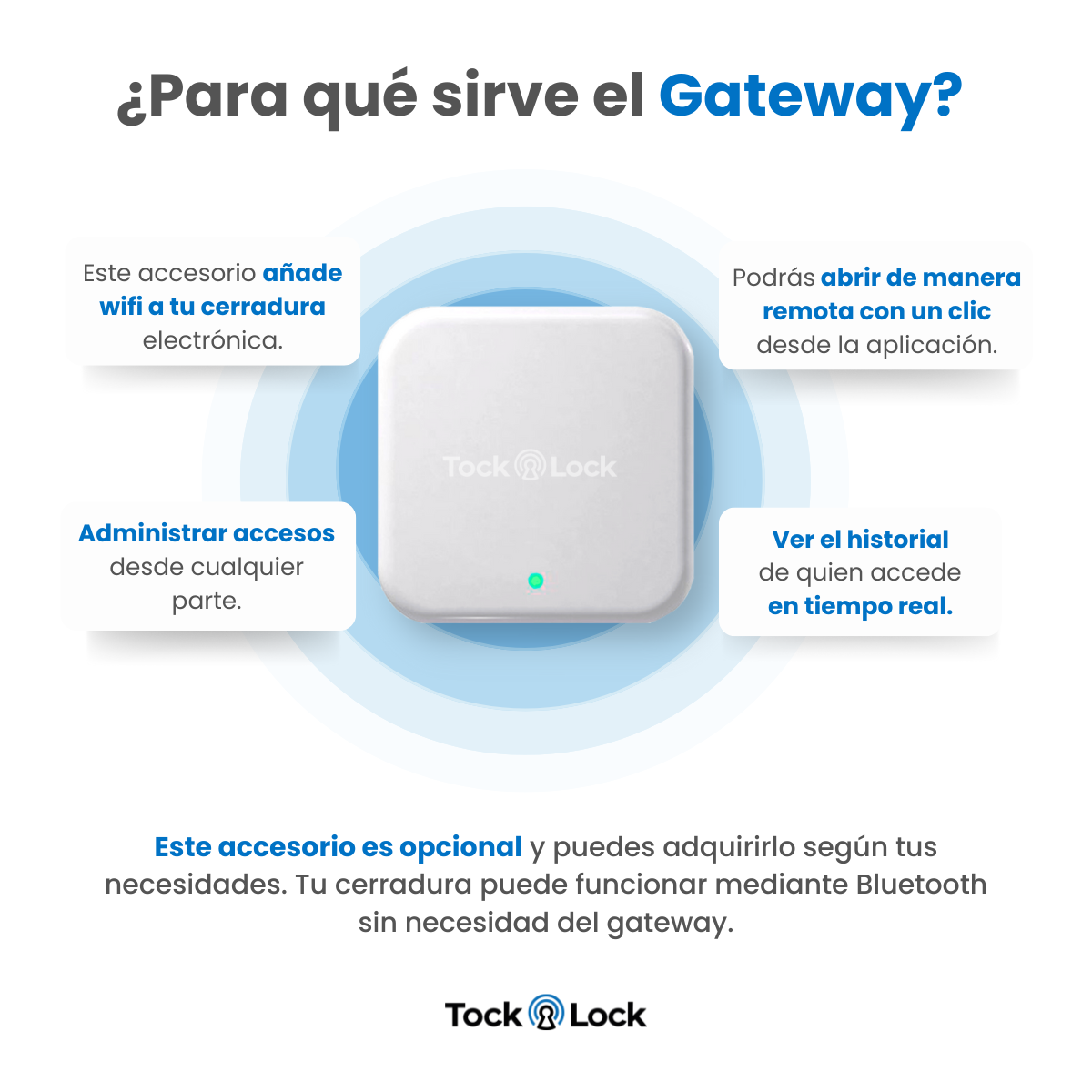 Cerradura Inteligente TOCK LITE-TL