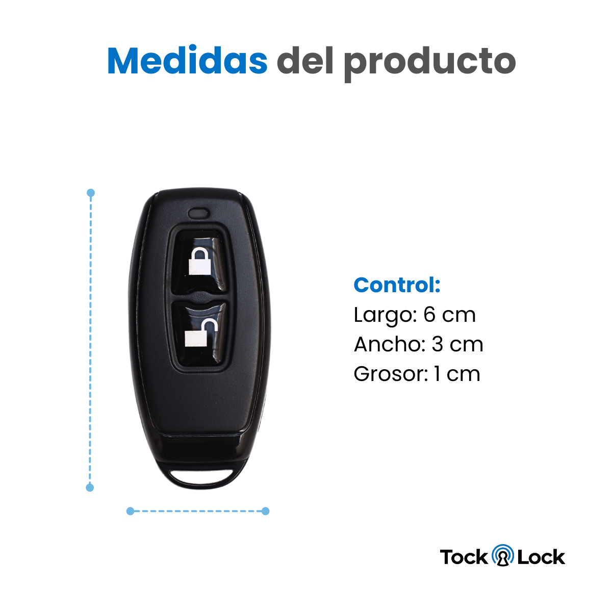 Control inalámbrico para cerraduras TL