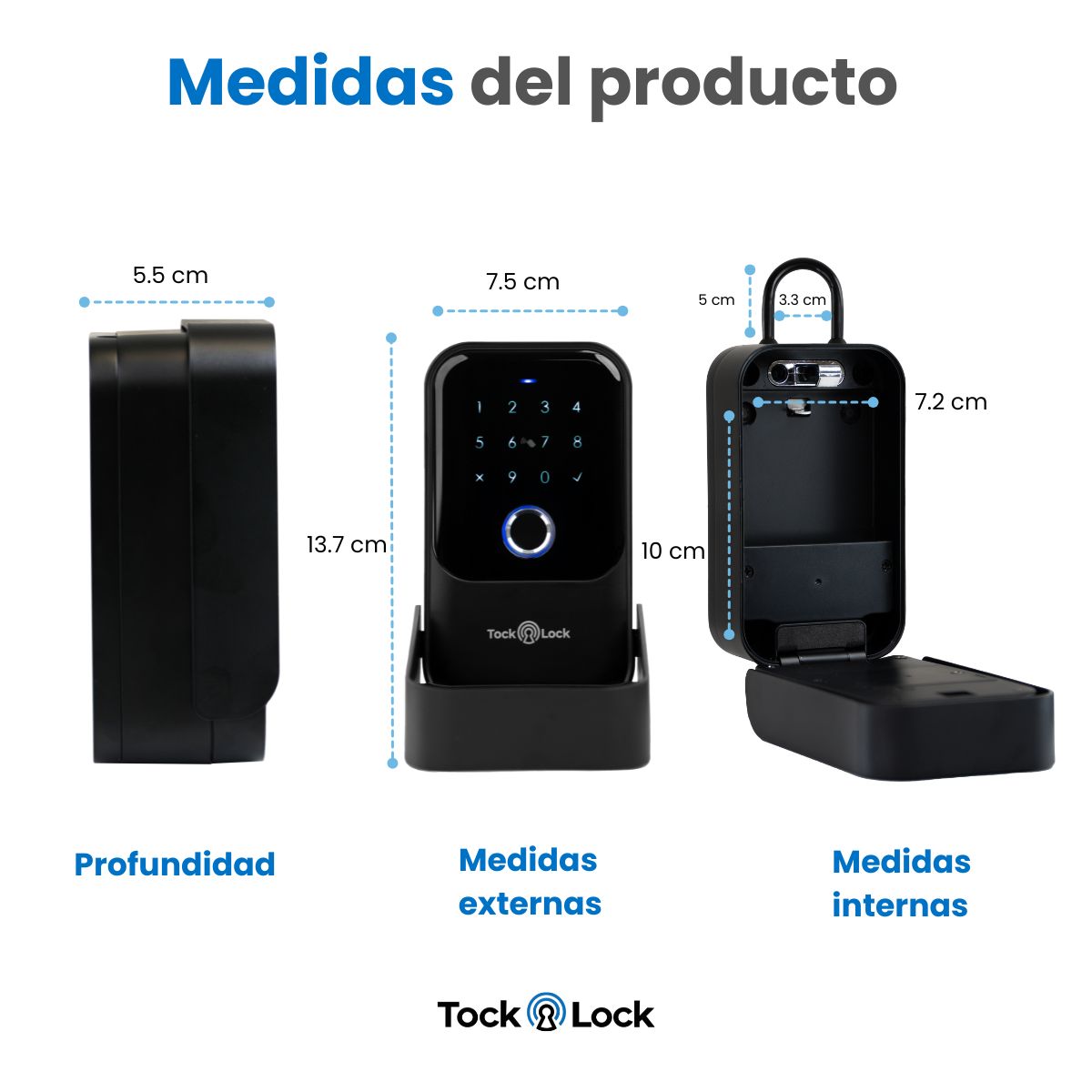 Caja de almacenamiento para llaves TOCK BOX X