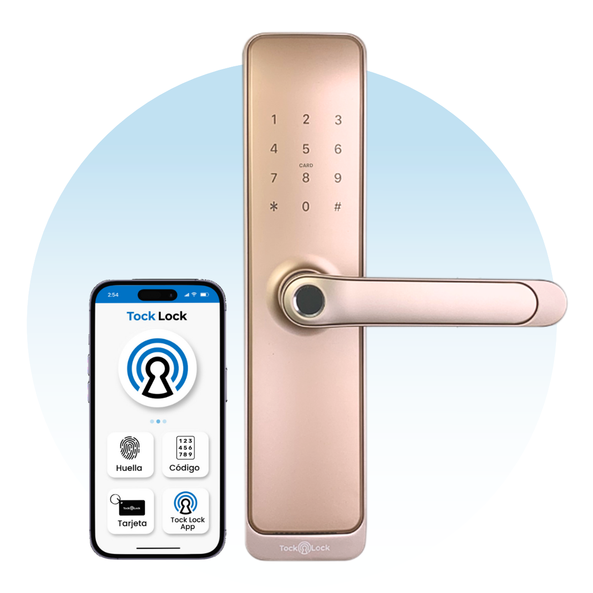 Cerradura Inteligente TOCK100 PLUS-TL