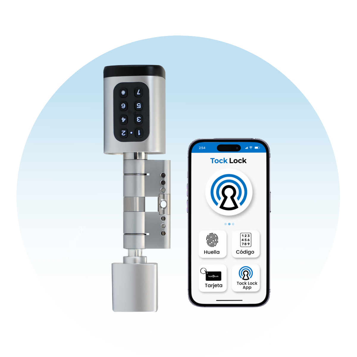 Cerradura Inteligente TOCK-C-TL