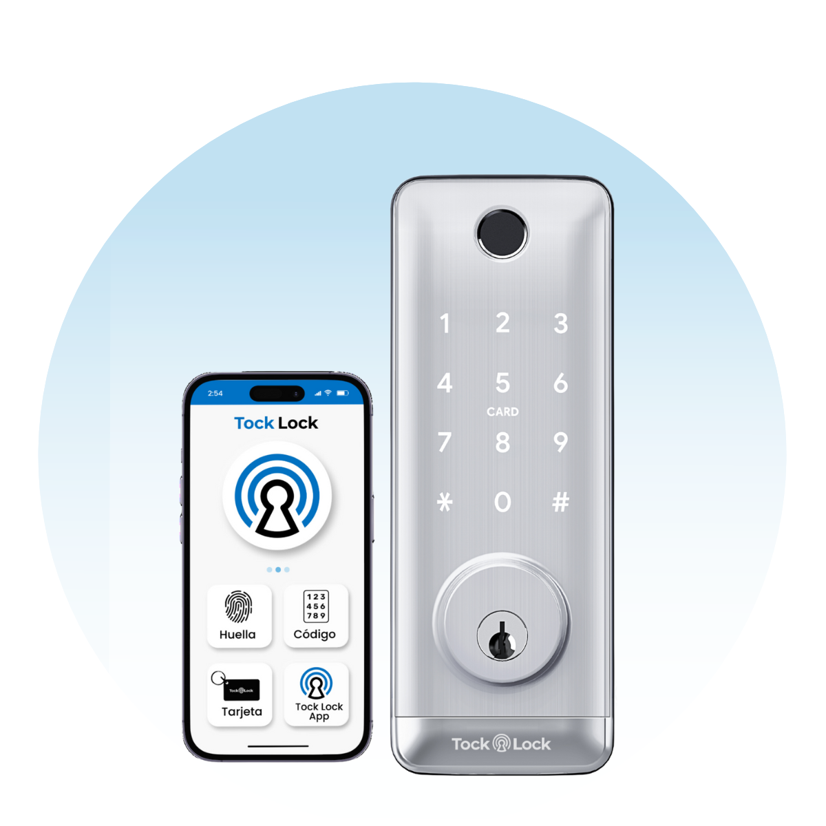 Cerradura Inteligente TOCK250X-TL
