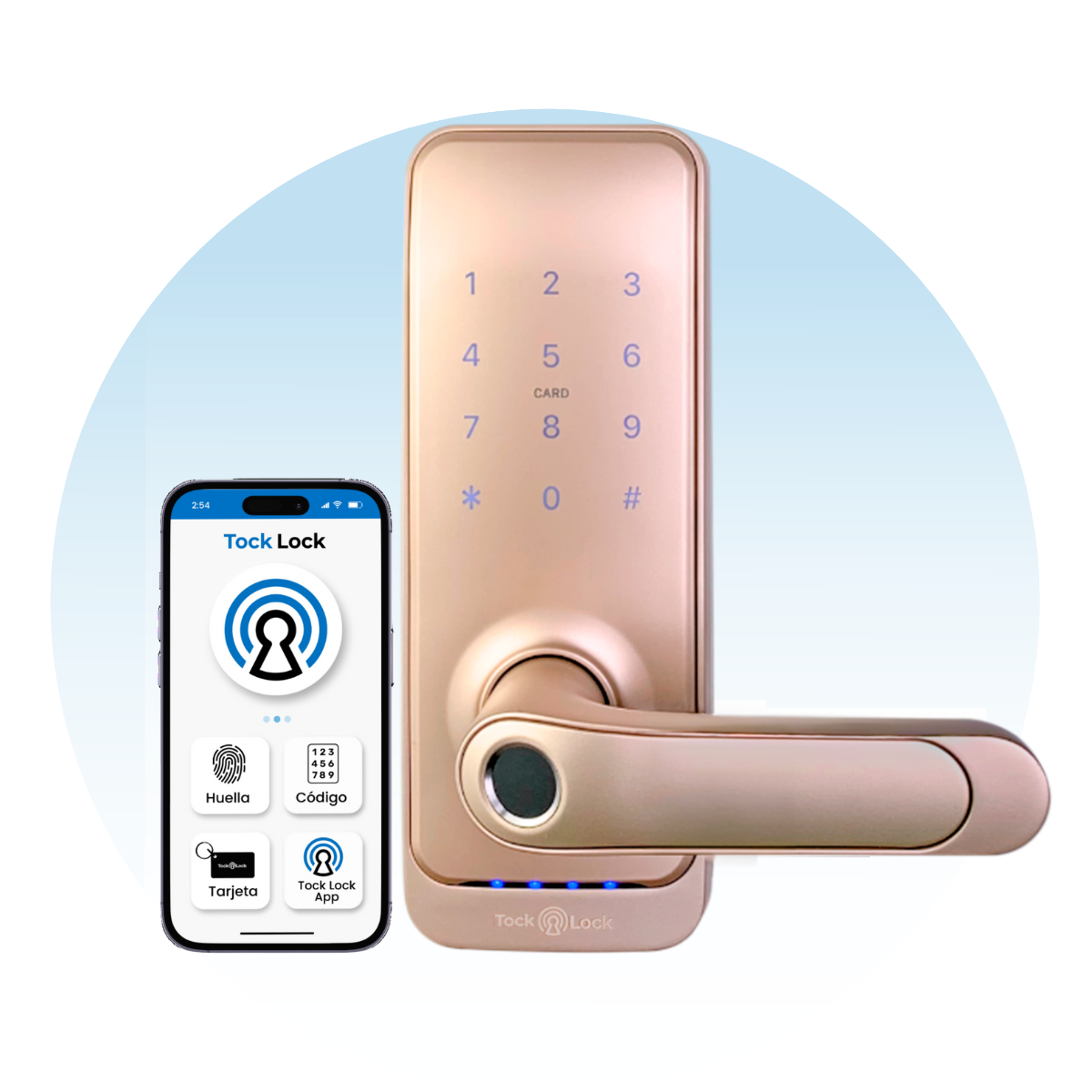 Cerradura Inteligente TOCK100-TL
