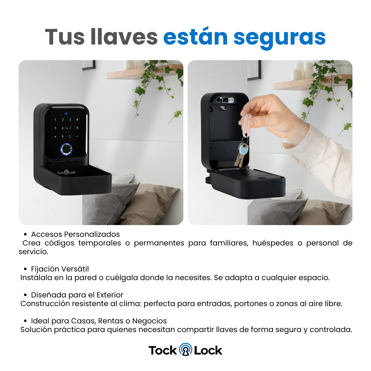 Caja de almacenamiento para llaves TOCK BOX X