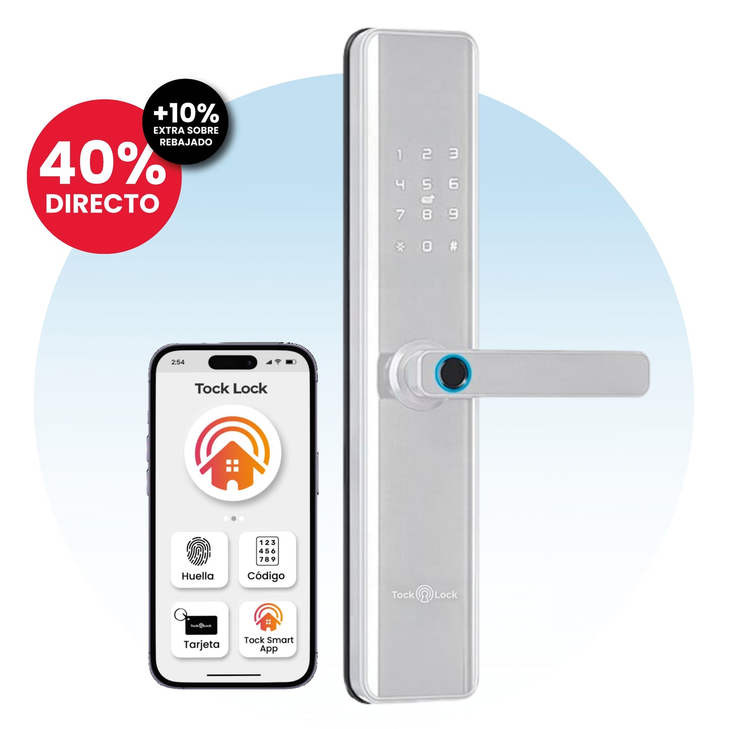 Cerradura Inteligente TLX02 PLUS-TS