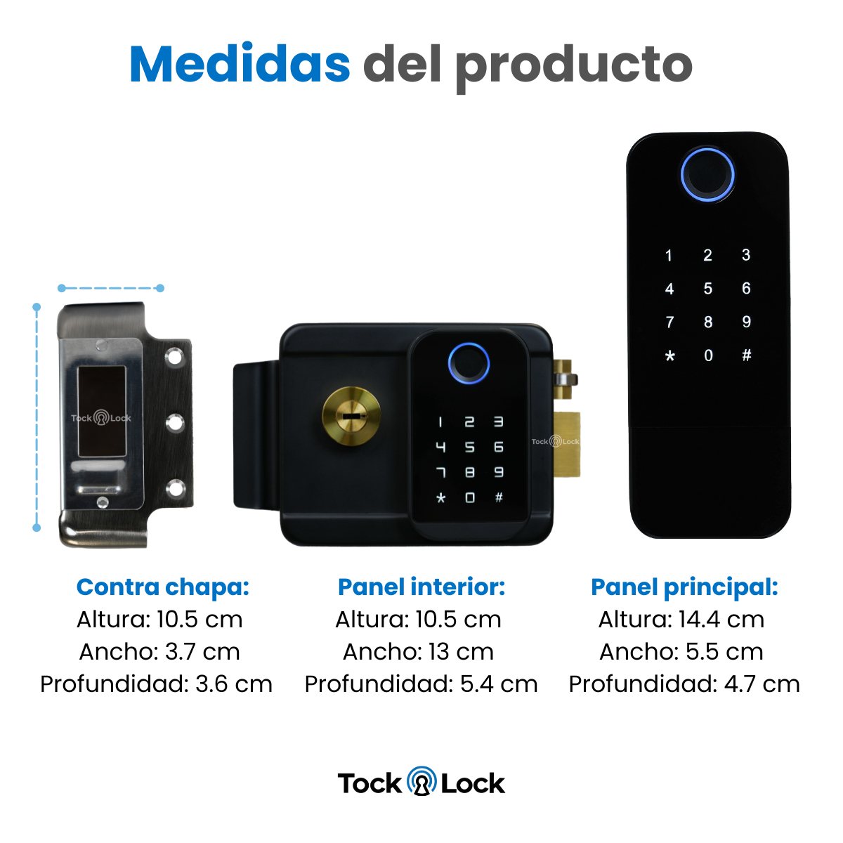 Cerradura Inteligente TOCK XT TWIN-TL
