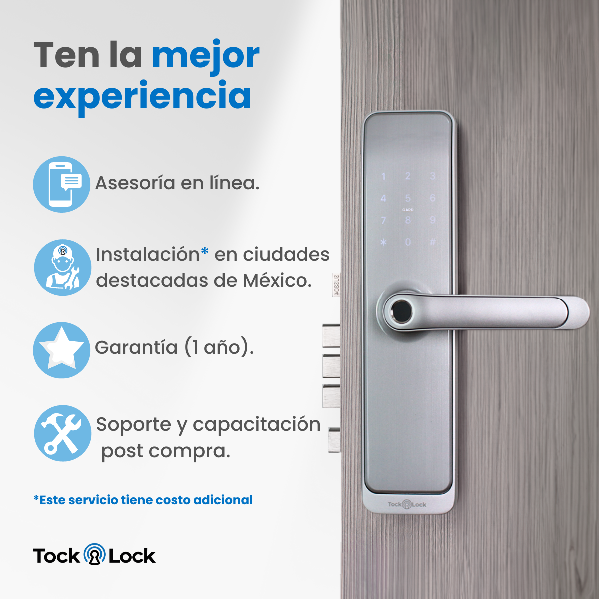 Cerradura Inteligente TOCK100 PLUS-TL