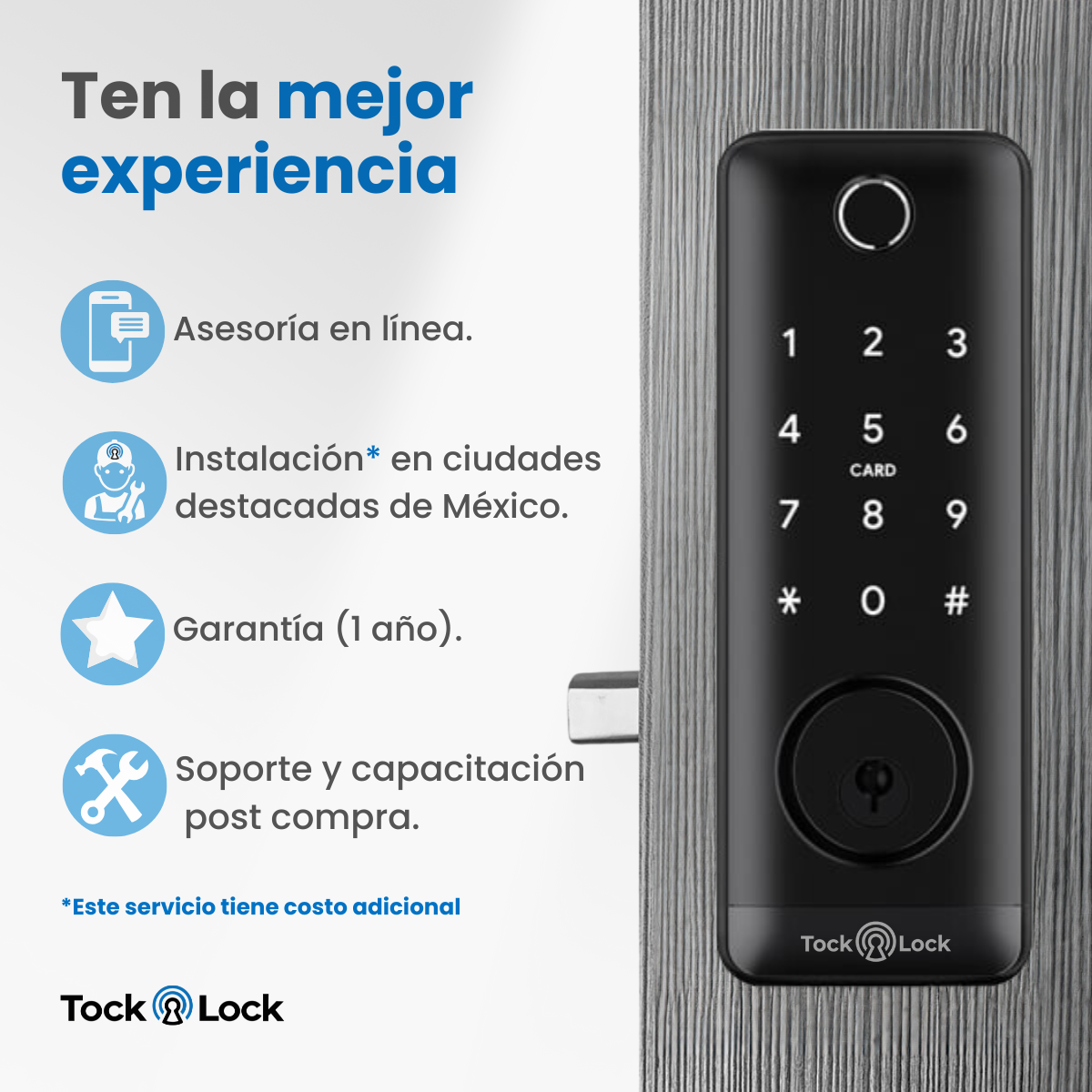 Cerradura Inteligente TOCK250X-TL
