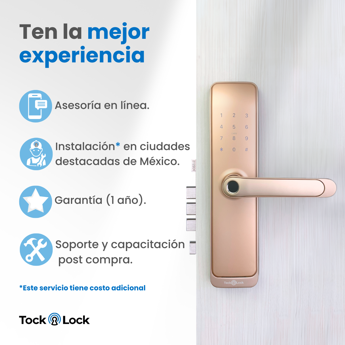 Cerradura Inteligente TOCK100 PLUS-TL