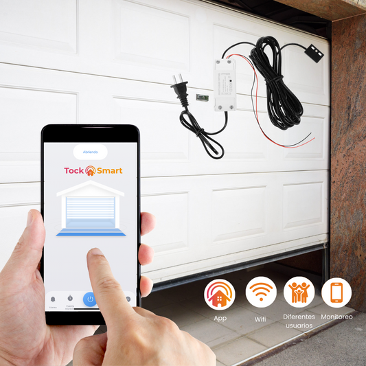 Control Remoto Inteligente Wifi Para Porton Eléctrico Garaje