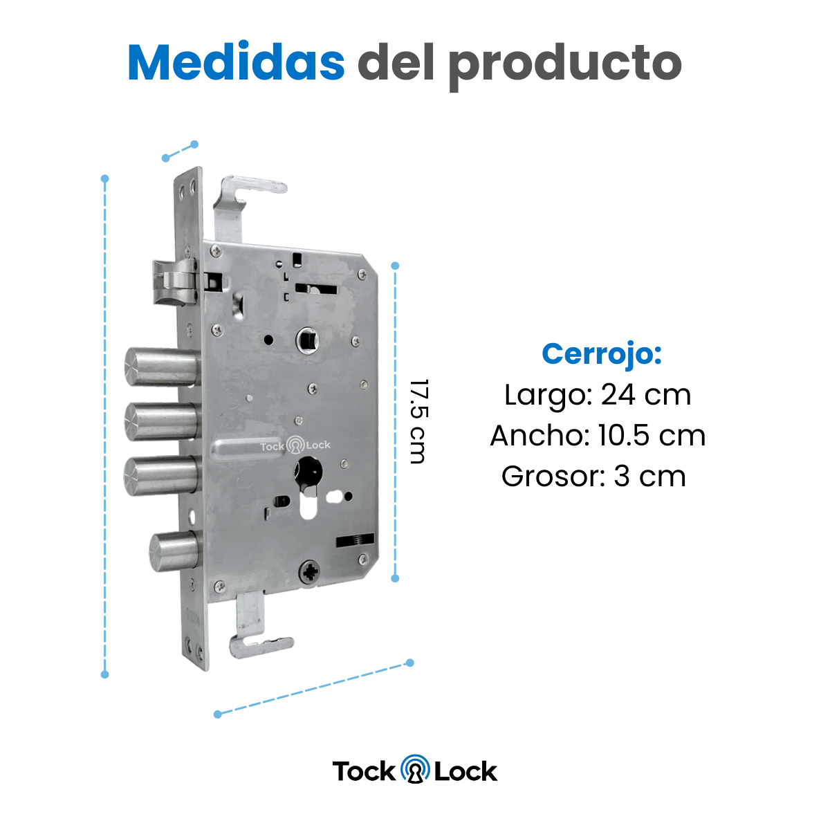 Kit De Cerradura Para Puerta De Seguridad – Tock Lock MX