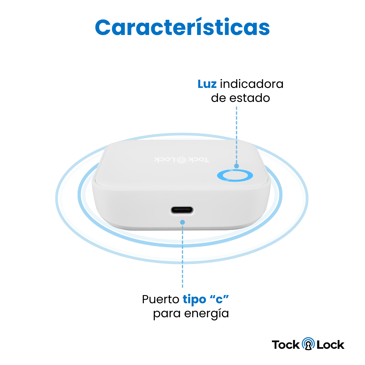 Gateway WIFI 5G Para Cerraduras Tock Lock APP
