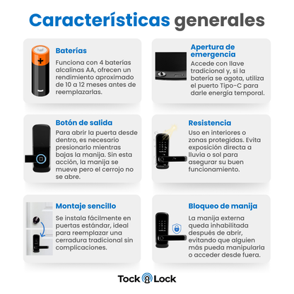 Cerradura Inteligente TLX11-TL