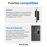 Cerradura Inteligente TOCK CABINET TC01-TL