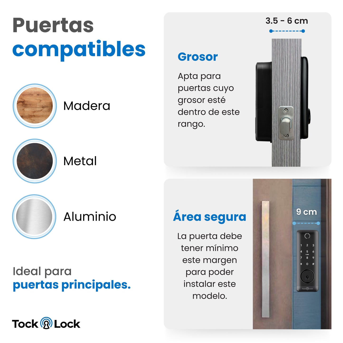 Cerradura Inteligente TOCK250X-TL