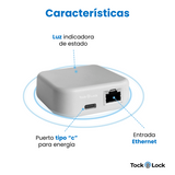Gateway Ethernet Para Cerraduras Tock Lock APP