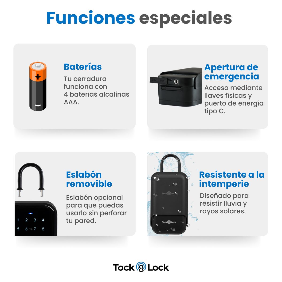 Caja de almacenamiento para llaves TOCK BOX X