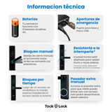 TLX02 PLUS TS + CERROJO DE SEGURIDAD
