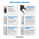 XS TL + CERROJO DE SEGURIDAD