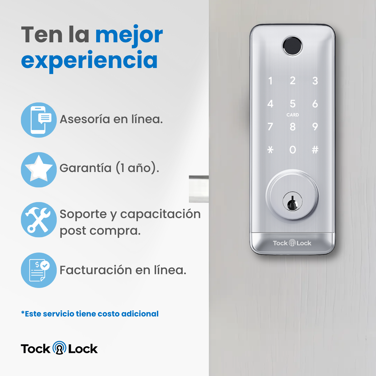 Cerradura Inteligente TOCK250X-TL
