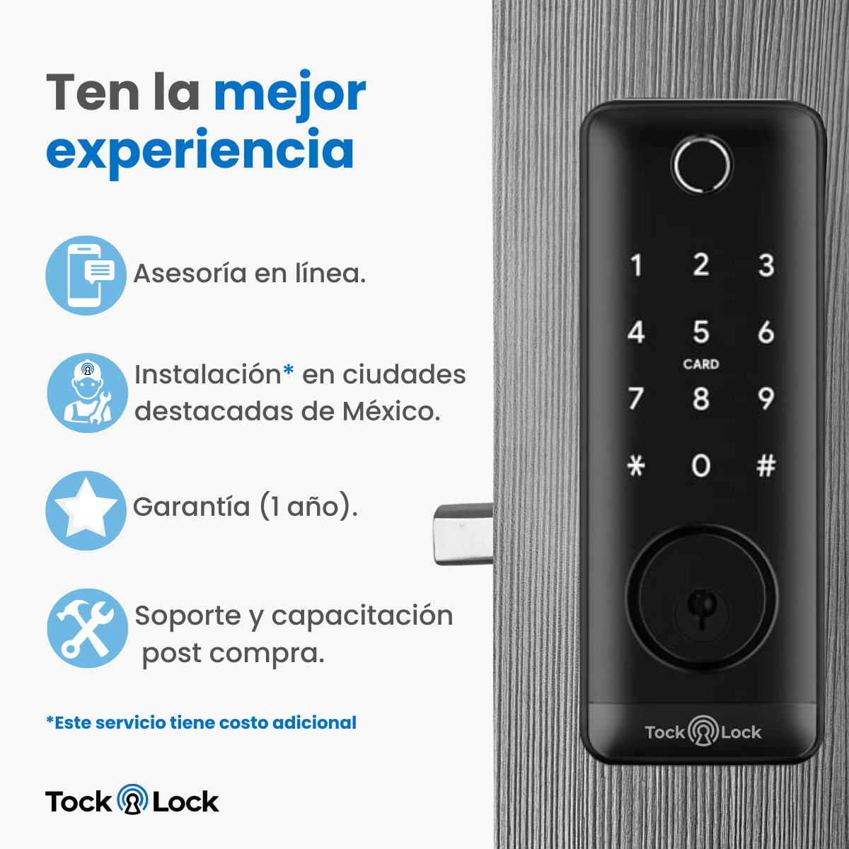 Cerradura Inteligente TOCK250X-TS