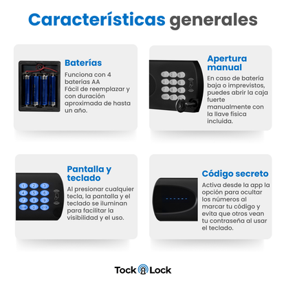 Caja inteligente TOCK FORTEK-TL