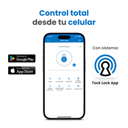 Cerradura Inteligente TOCK100 PLUS-TL