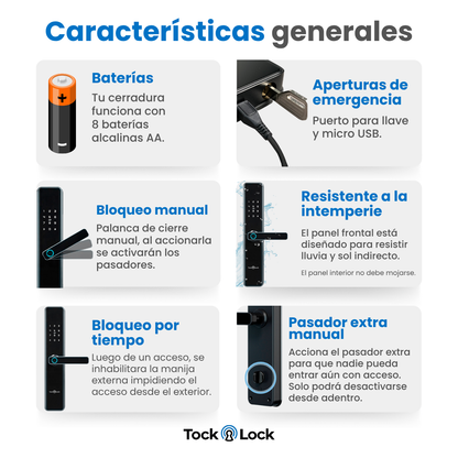 Cerradura Inteligente TLX02 PLUS-TL