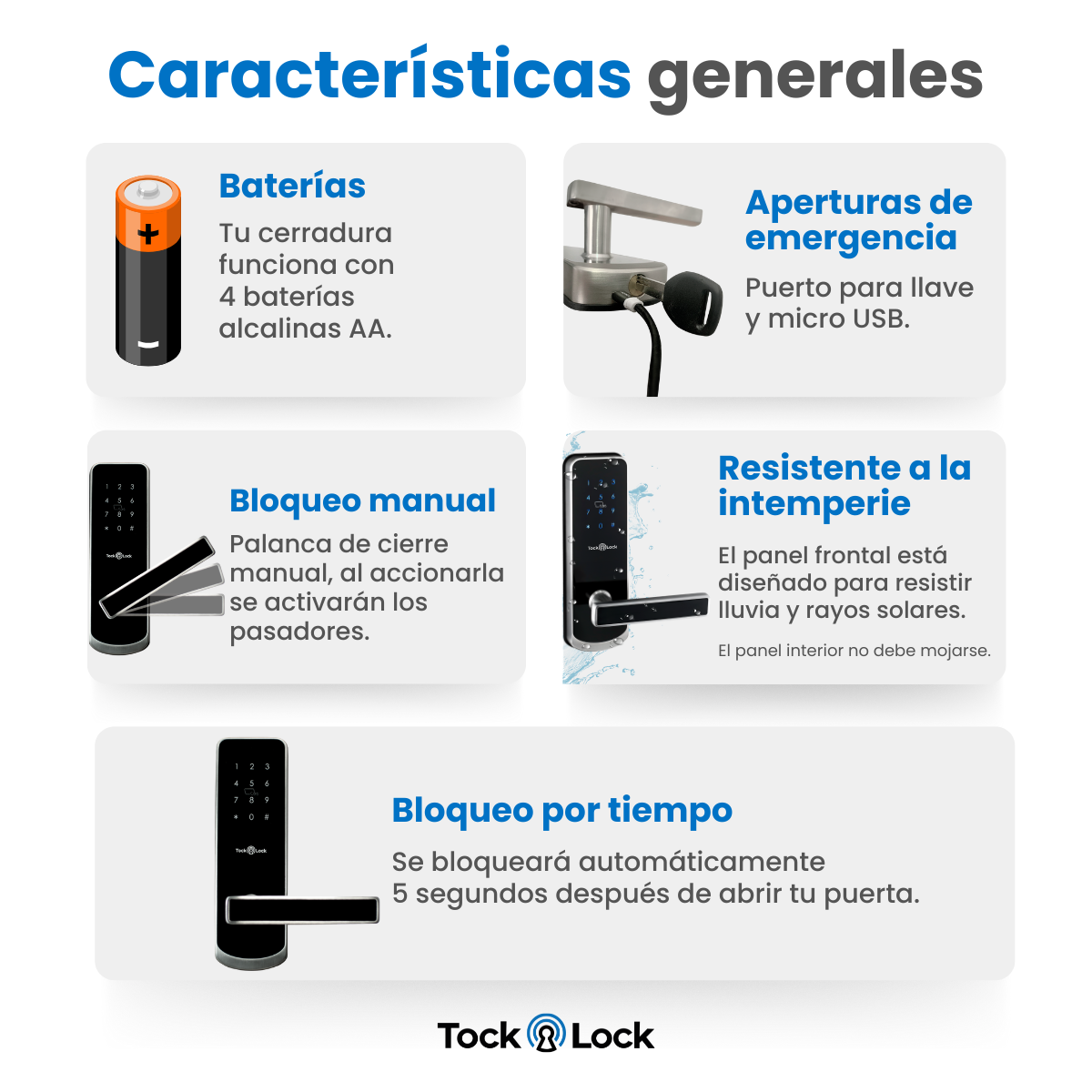 Cerradura Inteligente TLX01-TL