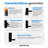 Cerradura Inteligente TLX01 HUELLA-TL
