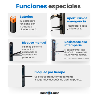 Cerradura Inteligente TLX07-TL