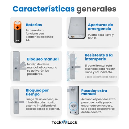Cerradura Inteligente TLX02 PLUS-TL