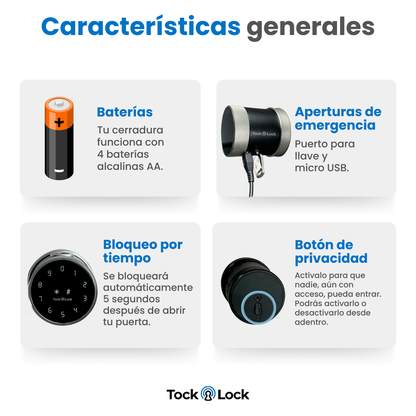 Cerradura Inteligente TLX03-TL