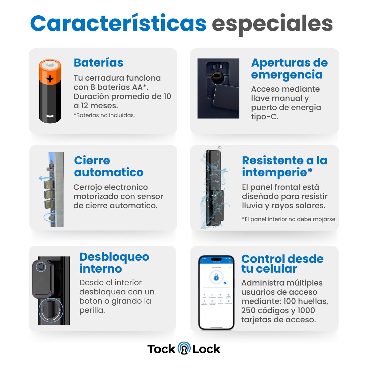 Cerradura Inteligente TLX02 MAX-TL