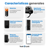 Cerradura Inteligente TOCK250X-TL