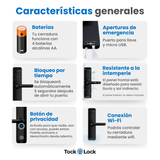 Cerradura Inteligente TOCK100 PLUS-TS